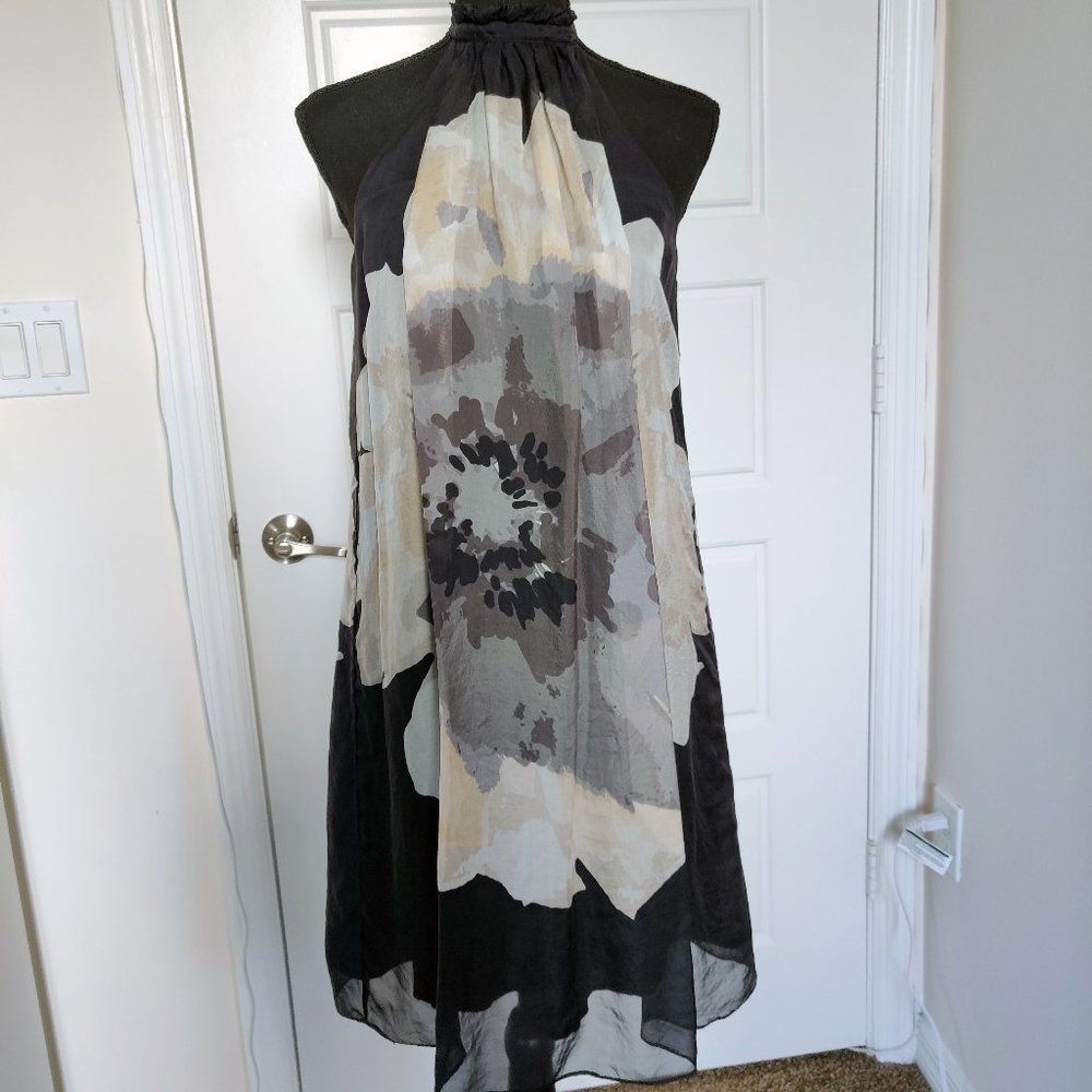 Zara pleated sleeveless dress